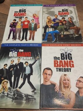 The Big Bang Theory Complete 4 Seasons